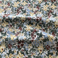 Tela de algodón de poplina floral de llave tejida impresa al por mayor